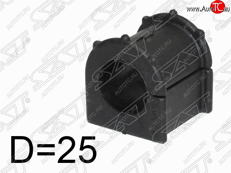 94 р. Резиновая втулка переднего стабилизатора (D=25) SAT  Toyota RAV4  XA10 (1994-1997) 3 дв. дорестайлинг, 5 дв. дорестайлинг  с доставкой в г. Санкт‑Петербург