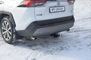 14 999 р. Фаркоп Petroil Tuning (съемный квадрат) Toyota RAV4 XA50 5 дв. дорестайлинг (2018-2024)  с доставкой в г. Санкт‑Петербург. Увеличить фотографию 4