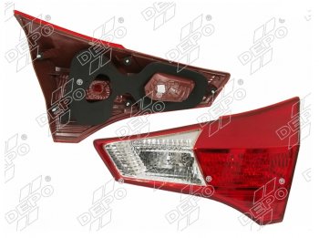 6 449 р. Правый фонарь в крышку багажника DEPO  Toyota RAV4  XA40 (2012-2015) 5 дв. дорестайлинг  с доставкой в г. Санкт‑Петербург. Увеличить фотографию 1