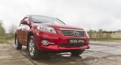 1 349 р. Защитная сетка решетки переднего бампера РА Toyota RAV4 XA30 5 дв. 2-ой рестайлинг (2010-2013)  с доставкой в г. Санкт‑Петербург. Увеличить фотографию 2