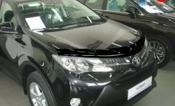 2 799 р. Дефлектор капота NovLine  Toyota RAV4  XA40 (2012-2015) 5 дв. дорестайлинг  с доставкой в г. Санкт‑Петербург. Увеличить фотографию 1