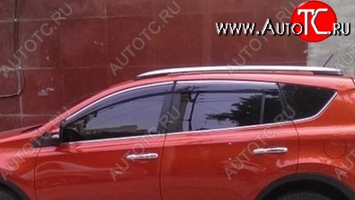 3 449 р. Комплект дефлекторов окон СТ Toyota RAV4 XA40 5 дв. дорестайлинг (2012-2015)  с доставкой в г. Санкт‑Петербург