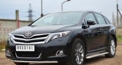 26 999 р. Широкая защита порогов SLITKOFF Toyota Venza GV10 рестайлинг (2012-2016)  с доставкой в г. Санкт‑Петербург. Увеличить фотографию 3