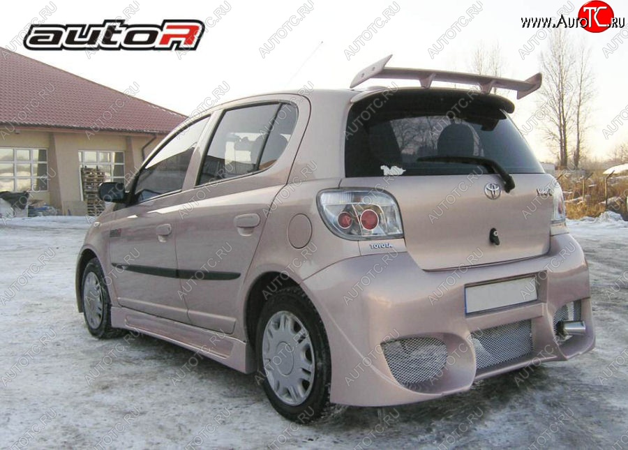 24 999 р. Задний бампер EVO Toyota Yaris XP10 хэтчбэк 5 дв. (1999-2005)  с доставкой в г. Санкт‑Петербург