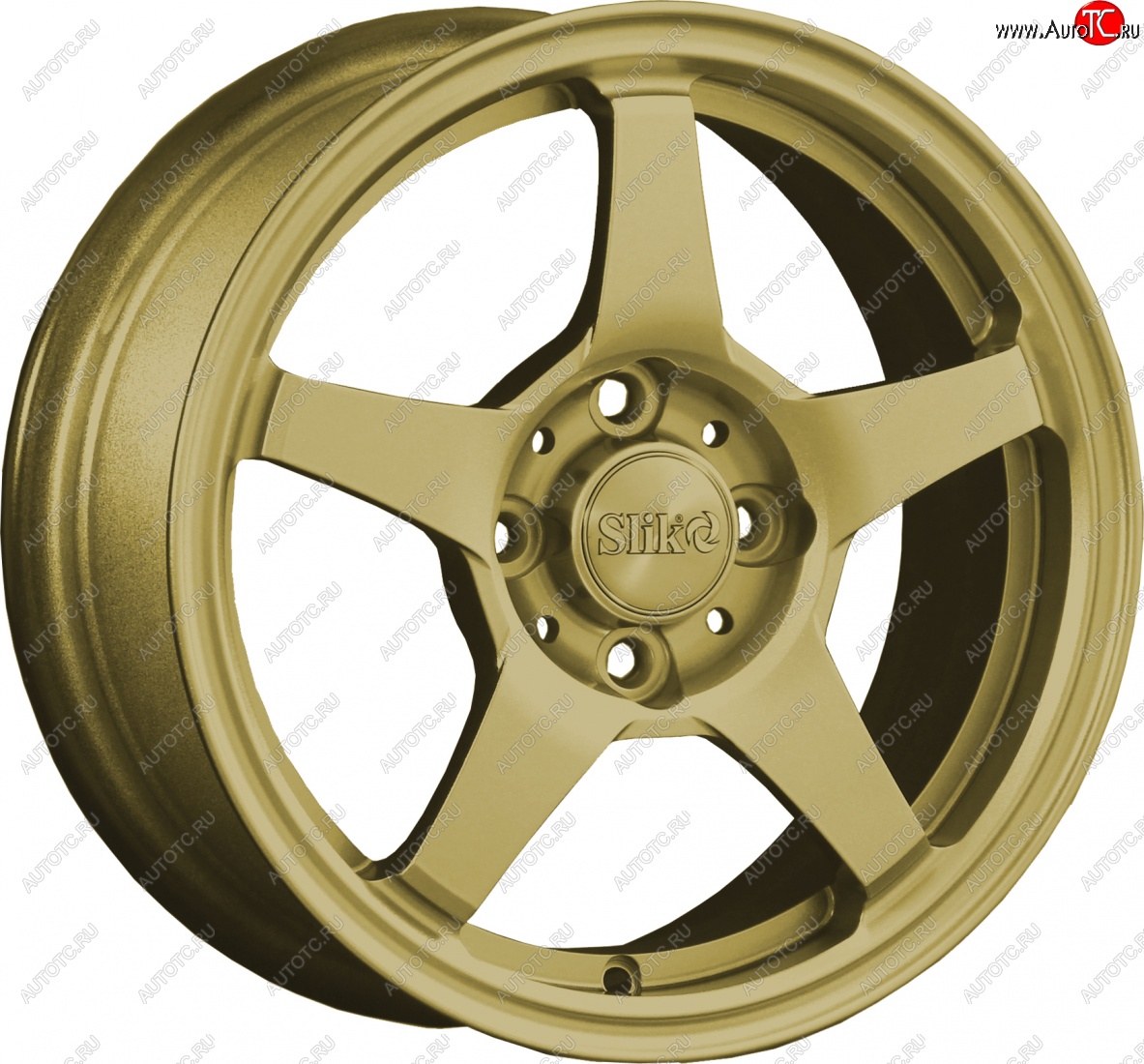 12 799 р. Кованый диск Slik Classik 6x14 (Металлик золотой) Opel Astra G седан (1998-2005) 5x110.0xDIA65.1xET49.0 (Цвет: Металлик золотой)