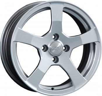 Кованый диск Slik Classik 6.5x15 (Серебристый светлый) Hyundai Accent MC седан (2005-2011) 4x100.0xDIA54.1xET46.0