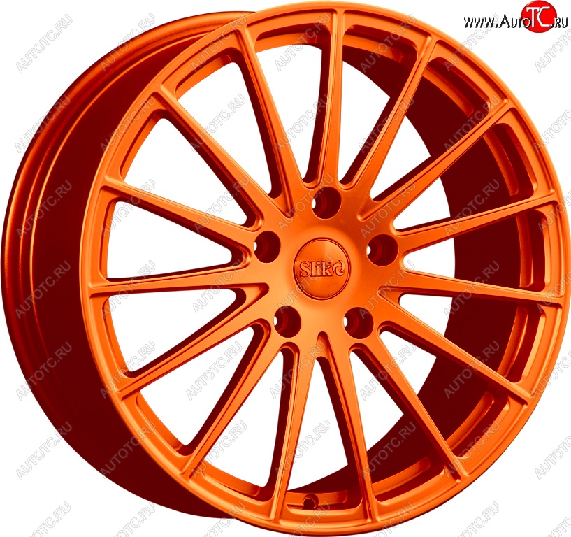 25 999 р. Кованый диск Slik PREMIUM L-729 7.5x17 Nissan Skyline V36 (2006-2014) 5x114.3xDIA66.0xET45.0 (Ярко оранжевый (ORANGE))