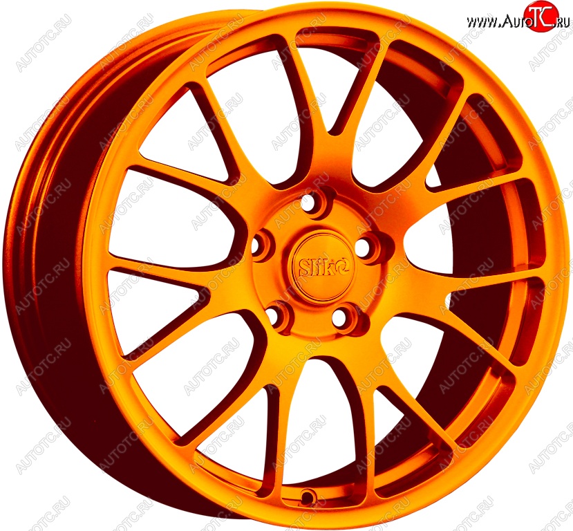 25 599 р. Кованый диск Slik Classic L-736 7.5x17 Hyundai IX55 EN (2006-2013) 5x114.3xDIA67.1xET35.0 (Ярко оранжевый (ORANGE))