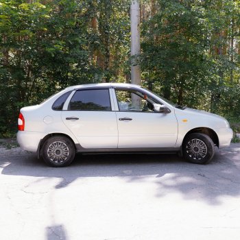 899 р. Пороги накладки Autodemic Datsun mi-DO хэтчбэк (2014-2021) (Текстурная поверхность)  с доставкой в г. Санкт‑Петербург. Увеличить фотографию 6