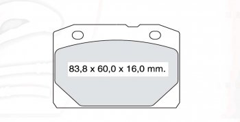 659 р. Колодка переднего дискового тормоза DAFMI (SM) Лада 2101 (1970-1988)  с доставкой в г. Санкт‑Петербург. Увеличить фотографию 2