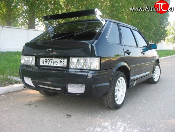 1 499 р. Спойлер V-MAX Лада 2114 (2001-2014) (Неокрашенный)  с доставкой в г. Санкт‑Петербург