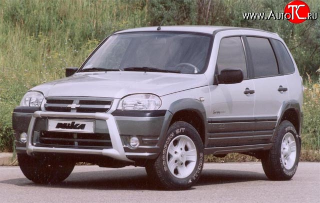 4 299 р. Арки крыльев Ника Люкс Chevrolet Niva 2123 дорестайлинг (2002-2008) (Неокрашенные)  с доставкой в г. Санкт‑Петербург