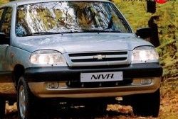 3 289 р. Передний бампер Стандартный Chevrolet Niva 2123 дорестайлинг (2002-2008) (Окрашенный)  с доставкой в г. Санкт‑Петербург. Увеличить фотографию 1