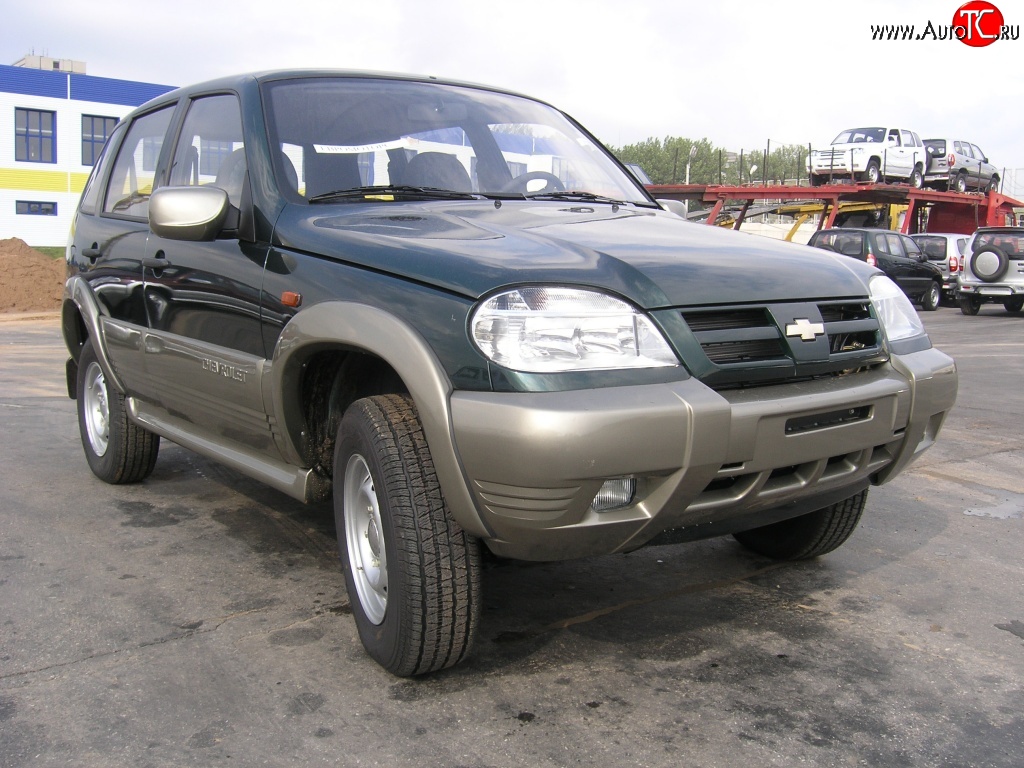 1 069 р. Комплект пластиковых порогов KURAJ V2  Chevrolet Niva  2123 (2002-2008), Лада 2123 (Нива Шевроле) (2002-2008) (Неокрашенные)  с доставкой в г. Санкт‑Петербург