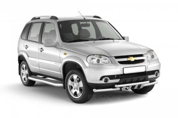 Рейлинги Petroil Tuning Усиленные Chevrolet Niva 2123 рестайлинг (2009-2020)