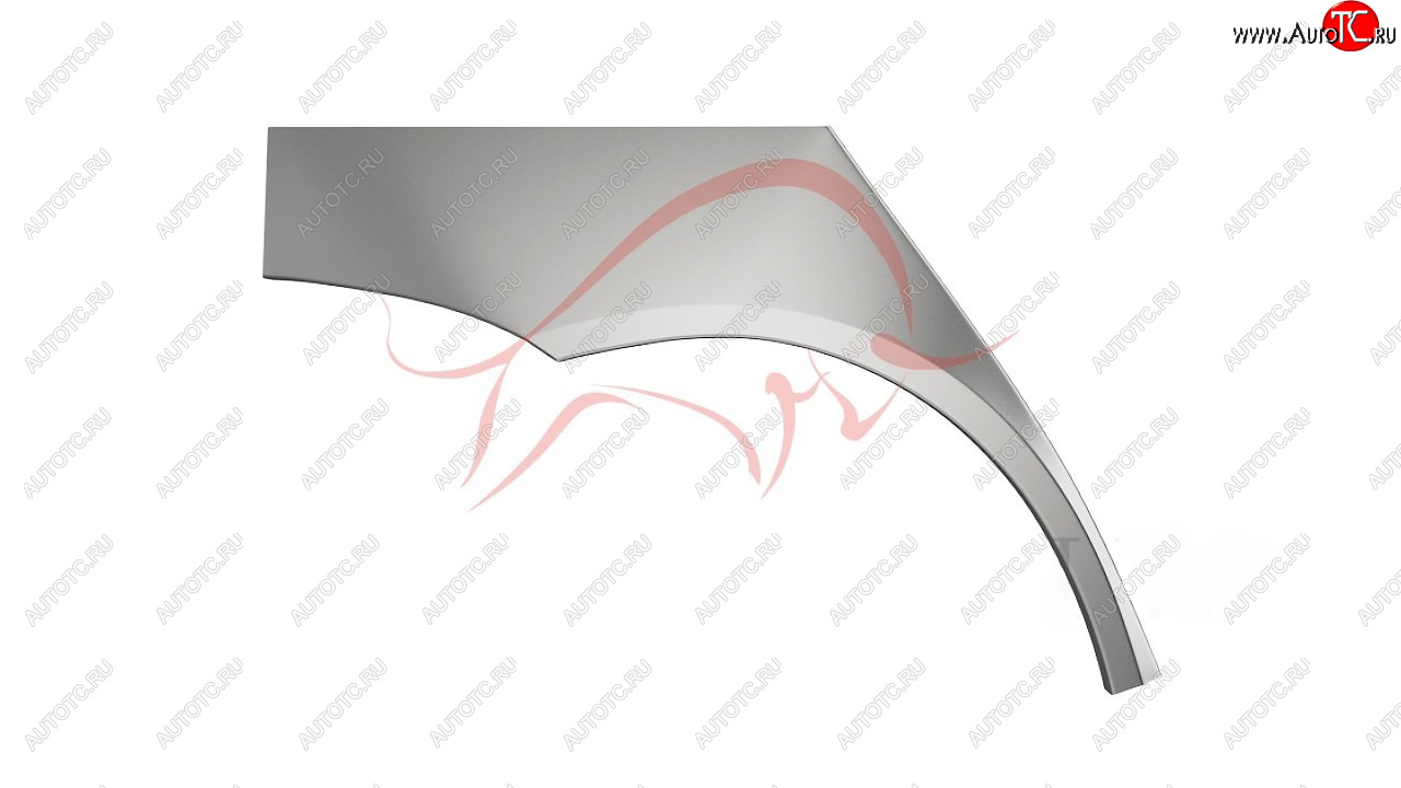 2 189 р. Правая задняя ремонтная арка (внешняя) Wisentbull Лада Приора 2170 седан дорестайлинг (2007-2014)  с доставкой в г. Санкт‑Петербург