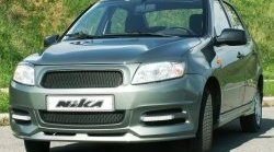 5 199 р. Передний бампер Nika-Sport  Лада Гранта ( 2190,  2191) (2011-2017) седан дорестайлинг, лифтбэк дорестайлинг  (Неокрашенный)  с доставкой в г. Санкт‑Петербург. Увеличить фотографию 3