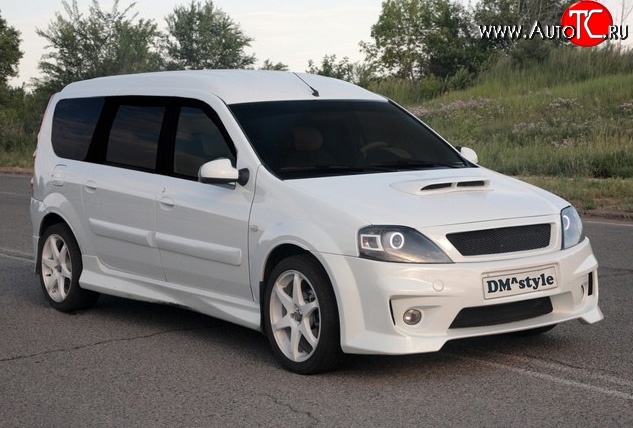 5 199 р. Пороги накладки DMstyle  Лада Ларгус (2012-2024) дорестайлинг R90, рестайлинг R90 (Неокрашенные)  с доставкой в г. Санкт‑Петербург