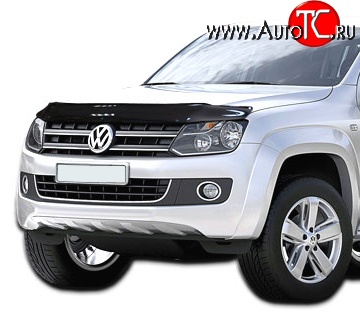 2 699 р. Дефлектор капота NovLine Volkswagen Amarok дорестайлинг (2009-2016)  с доставкой в г. Санкт‑Петербург