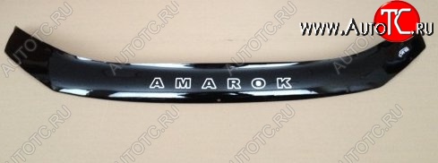 999 р. Дефлектор капота Russtal Volkswagen Amarok дорестайлинг (2009-2016)  с доставкой в г. Санкт‑Петербург