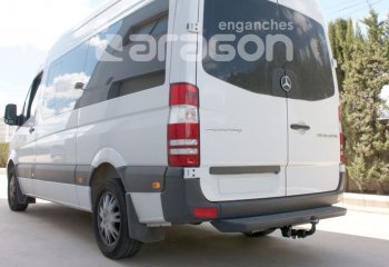 22 699 р. Фаркоп Aragon. (шар S)  Mercedes-Benz Sprinter ( W906,  W910) (2006-2024), Volkswagen Crafter  1 (2006-2017)  с доставкой в г. Санкт‑Петербург. Увеличить фотографию 1