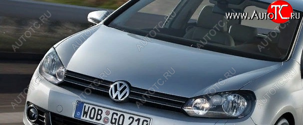 11 999 р. Металлический капот SIGNEDA Volkswagen Golf 6 хэтчбэк 5 дв. (2008-2014) (неокрашенный)  с доставкой в г. Санкт‑Петербург