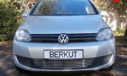 4 999 р. Декоративная вставка воздухозаборника Plus Berkut Volkswagen Golf 6 хэтчбэк 5 дв. (2008-2014)  с доставкой в г. Санкт‑Петербург. Увеличить фотографию 1