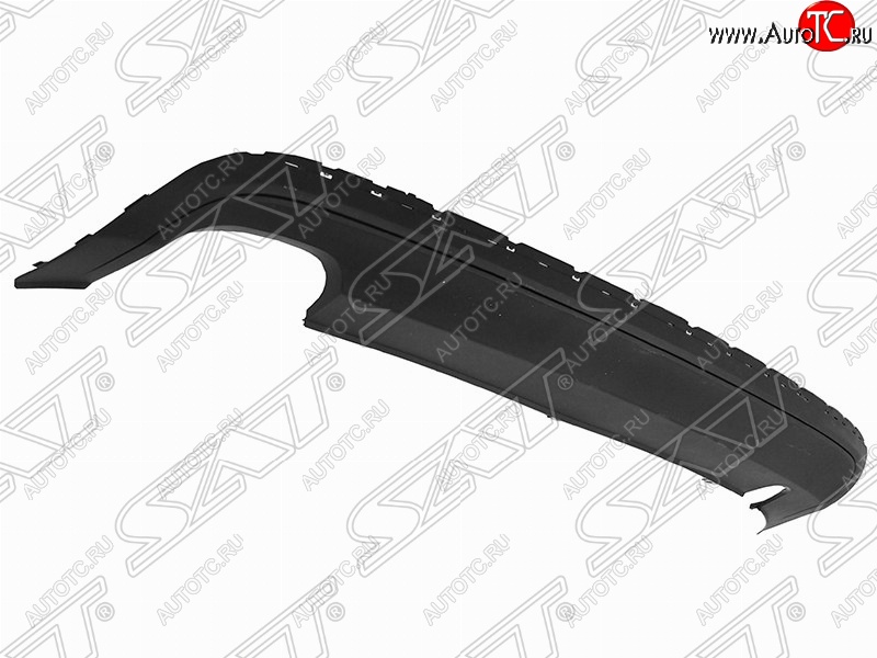 1 699 р. Накладка заднего бампера SAT  Volkswagen Jetta  A6 (2011-2015) седан дорестайлинг (Неокрашенная)  с доставкой в г. Санкт‑Петербург