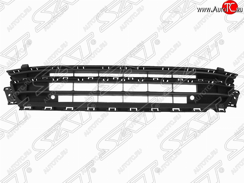 1 759 р. Решетка в передний бампер (с отв. под парктроник) SAT Volkswagen Jetta A6 седан рестайлинг (2015-2018)  с доставкой в г. Санкт‑Петербург