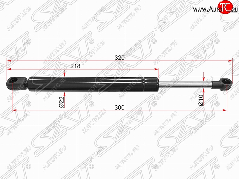 549 р. Газовый упор крышки багажника SAT  Volkswagen Jetta  A5 (2005-2011) седан  с доставкой в г. Санкт‑Петербург