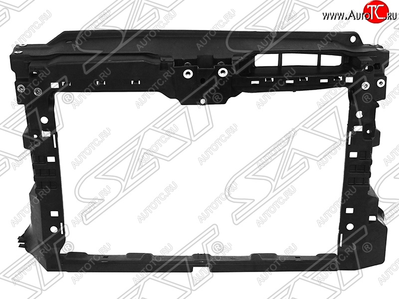 2 899 р. Рамка радиатора (телевизор) SAT  Volkswagen Jetta  A6 (2015-2018) седан рестайлинг (Неокрашенная)  с доставкой в г. Санкт‑Петербург
