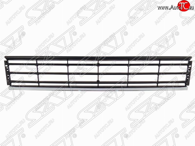 1 769 р. Решетка в передний бампер (с хромом) SAT Volkswagen Passat B7 седан (2010-2015)  с доставкой в г. Санкт‑Петербург