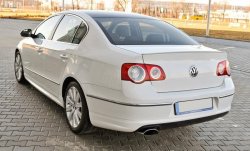 3 449 р. Лип спойлер R-LINE STYLE Volkswagen Passat B6 седан (2005-2011) (Неокрашенный)  с доставкой в г. Санкт‑Петербург. Увеличить фотографию 1