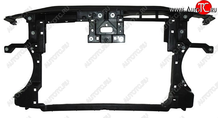 7 299 р. Рамка радиатора (телевизор) (дизель) SAT  Volkswagen Passat  B7 (2010-2015) седан, универсал (Неокрашенная)  с доставкой в г. Санкт‑Петербург