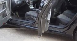 2 259 р. Накладки на порожки RA (комплект) Volkswagen Passat B7 седан (2010-2015)  с доставкой в г. Санкт‑Петербург. Увеличить фотографию 1