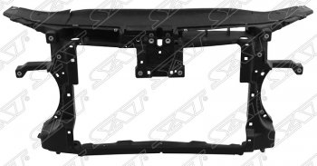 8 899 р. Рамка радиатора (телевизор) (рестайлинг) SAT Volkswagen Passat CC дорестайлинг (2008-2012) (Неокрашенная)  с доставкой в г. Санкт‑Петербург. Увеличить фотографию 1