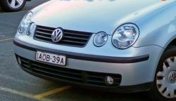 3 899 р. Передний бампер Стандартный Volkswagen Polo 9N1 хэтчбэк 5 дв. дорестайлинг (2001-2005) (Неокрашенный)  с доставкой в г. Санкт‑Петербург. Увеличить фотографию 1