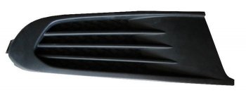 359 р. Заглушка противотуманной фары в штатный бампер SAT (правая)  Volkswagen Polo  5 (2009-2015)  с доставкой в г. Санкт‑Петербург. Увеличить фотографию 1
