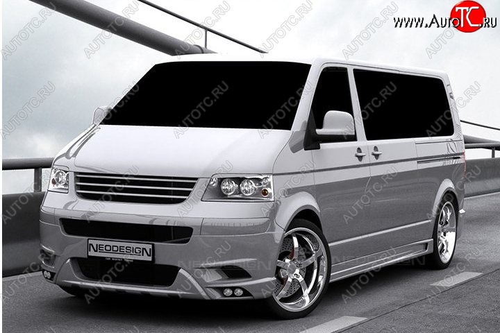 39 949 р. Передний бампер Neodesign Volkswagen Transporter T5 дорестайлинг (2003-2009)  с доставкой в г. Санкт‑Петербург