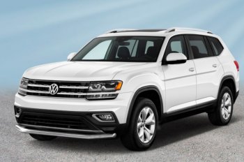 8 999 р. Защита переднего бампера Slitkoff (Ø 57 мм). Volkswagen Teramont CA1 дорестайлинг (2016-2020) (Сталь с полимерным покрытием. Цвет: серебристый)  с доставкой в г. Санкт‑Петербург. Увеличить фотографию 1