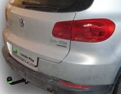 8 649 р. Фаркоп Лидер Плюс 2 Volkswagen Tiguan NF дорестайлинг (2006-2011) (Без электропакета)  с доставкой в г. Санкт‑Петербург. Увеличить фотографию 7