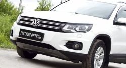 549 р. Реснички на фары RA  Volkswagen Tiguan  NF (2011-2017) рестайлинг (Неокрашенные)  с доставкой в г. Санкт‑Петербург. Увеличить фотографию 4