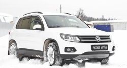 1 199 р. Зимняя заглушка решетки переднего бампера (Track & Field) РА Volkswagen Tiguan NF рестайлинг (2011-2017)  с доставкой в г. Санкт‑Петербург. Увеличить фотографию 4