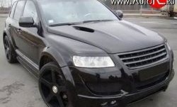 37 849 р. Пластиковый капот Techart Magnum Style 7L Volkswagen Touareg GP дорестайлинг (2002-2007) (Неокрашенный)  с доставкой в г. Санкт‑Петербург. Увеличить фотографию 1