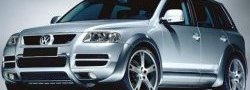 10 749 р. Пороги накладки ABT  Volkswagen Touareg  GP (2002-2010) дорестайлинг, рестайлинг (Неокрашенные)  с доставкой в г. Санкт‑Петербург. Увеличить фотографию 1