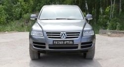 769 р. Реснички на фары RA  Volkswagen Touareg  GP (2002-2007) дорестайлинг (Неокрашенные)  с доставкой в г. Санкт‑Петербург. Увеличить фотографию 3