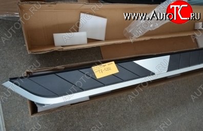 11 399 р. Пороги CT v2  Volkswagen Touareg  NF (2010-2014) дорестайлинг  с доставкой в г. Санкт‑Петербург