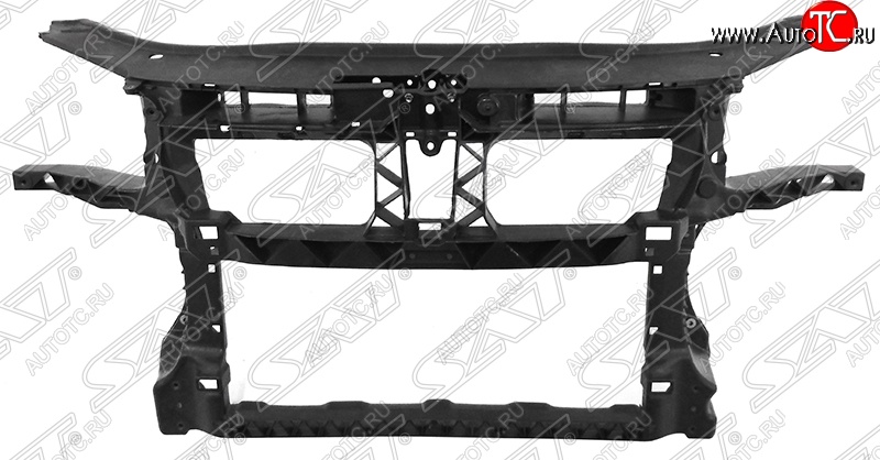 8 999 р. Рамка радиатора (телевизор) SAT  Volkswagen Touran  1T (2006-2010) 1-ый рестайлинг минивэн (Неокрашенная)  с доставкой в г. Санкт‑Петербург