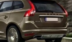 3 599 р. Накладка на крышку багажника СТ Volvo XC60 (2017-2022)  с доставкой в г. Санкт‑Петербург. Увеличить фотографию 2