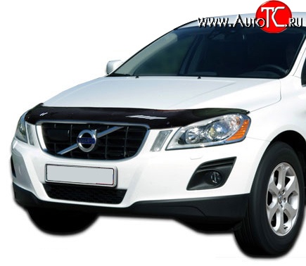 2 999 р. Дефлектор капота NovLine Volvo XC60  дорестайлинг (2008-2013)  с доставкой в г. Санкт‑Петербург